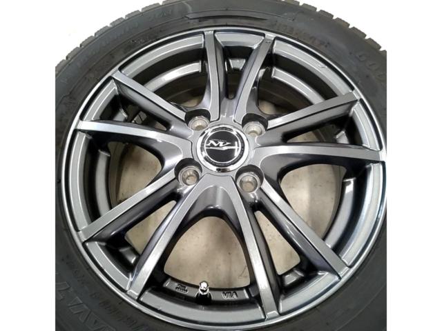 weds(ウェッズ)NIRVANA ツイン5本スポークホイール + GOODYEAR ICE NAVI 7 155/65R14