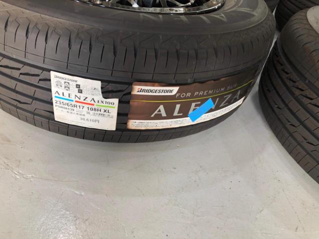 M9 + BRIDGESTONE(ブリヂストン) 【BRIDGESTONE】 ALENZA LX100 235 