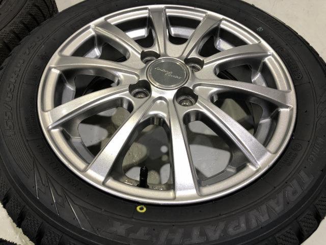 Racing Force  + TOYO(トーヨー) 【TOYO】  Winter TRANPATH TX 155/65R14 4本セット