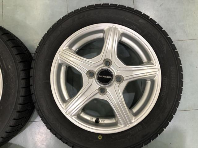 BALMINUM VR5 (4HOLE)  + TOYO(トーヨー) 【TOYO】 OBSERVE GIZ3 155/65R14 4本セット