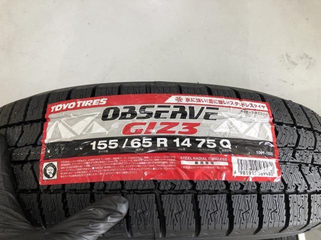 5ZIGEN(ゴジゲン)    + TOYO(トーヨー) 【TOYO】 OBSERVE GIZ3 155/65R14 4本セット