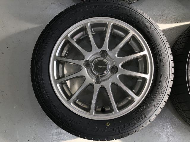 BRIDGESTONE(ブリヂストン)  SE-12  + TOYO(トーヨー) 【TOYO】 OBSERVE GIZ3 155/65R14 4本セット