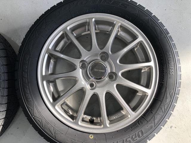 BRIDGESTONE(ブリヂストン)  SE-12  + TOYO(トーヨー) 【TOYO】 OBSERVE GIZ3 155/65R14 4本セット