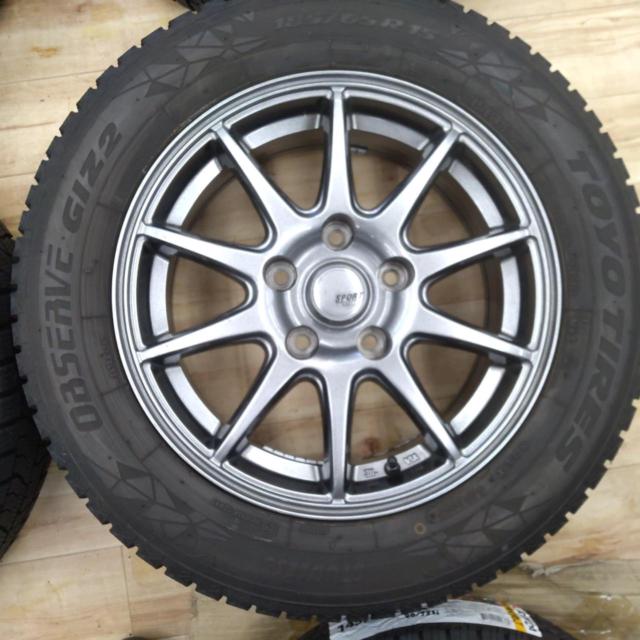 フリード/GT1/GT2/GT3/GT5/GT6/GT7 などにおすすめ!! GTYELLOW HAT SPORT ABELIA    + TOYO(トーヨー) OBSERVE GIZ2