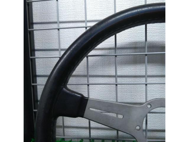 【NARDI】クラシック シルバー3本スポークステアリング