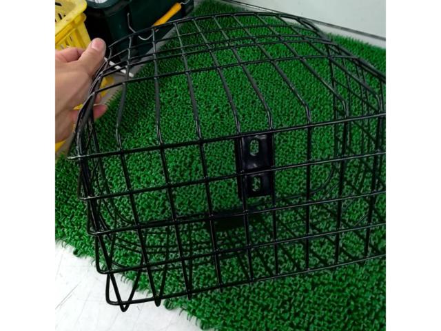 メーカー不明 シティサイクル前カゴ ブラック