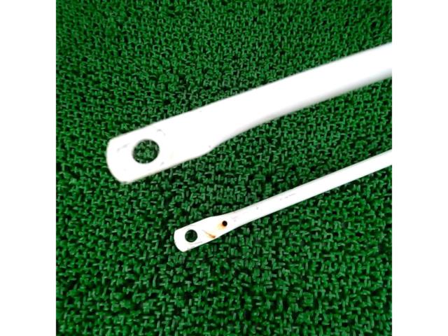 【わけあり現状販売】※状態悪い、適応不明 メーカー不明 リアキャリア ホワイト