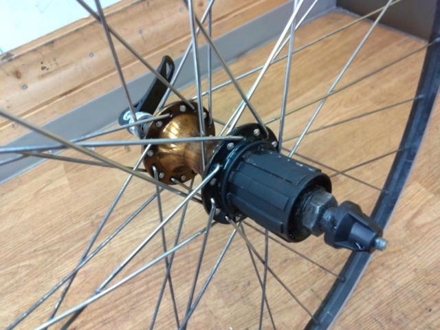 CANNONDALE C4 700C 7S リアホイール ブラック