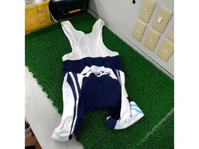 Lサイズ GSG サイクルビブ ネイビー/ホワイト