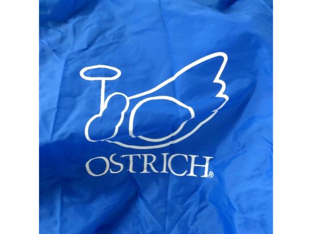 OSTRICH 型番不明 縦入れ型ロードバイク輪行袋 ブルー