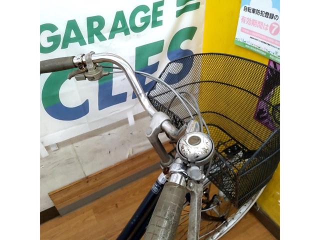 丸石サイクル Daytime 26インチ シングルギア シティサイクル ネイビー