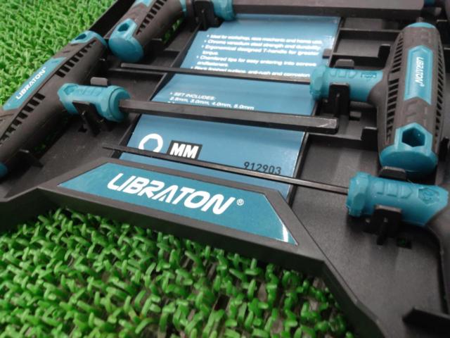 LIBRATION METRIC T-HANDLE SET 7PCS 六角レンチセット