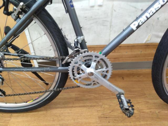 ※レストアベース Panasonic MR-S ORDER 年式不詳 26×2.00インチ 3×7S クロモリMTB グレー
