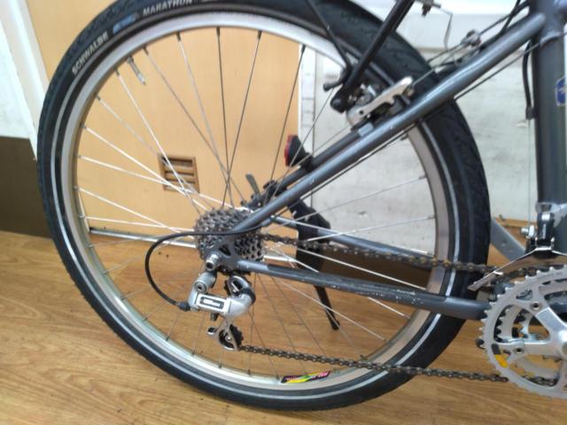 ※レストアベース Panasonic MR-S ORDER 年式不詳 26×2.00インチ 3×7S クロモリMTB グレー