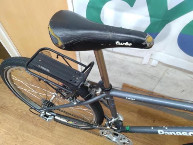 ※レストアベース Panasonic MR-S ORDER 年式不詳 26×2.00インチ 3×7S クロモリMTB グレー