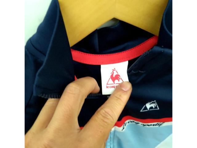 SサイズLe coq sportif サイクルジャージ ライトブルー