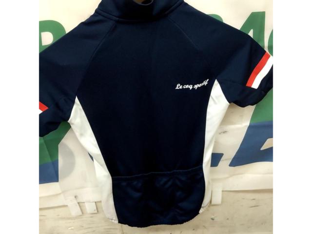 SサイズLe coq sportif サイクルジャージ ライトブルー