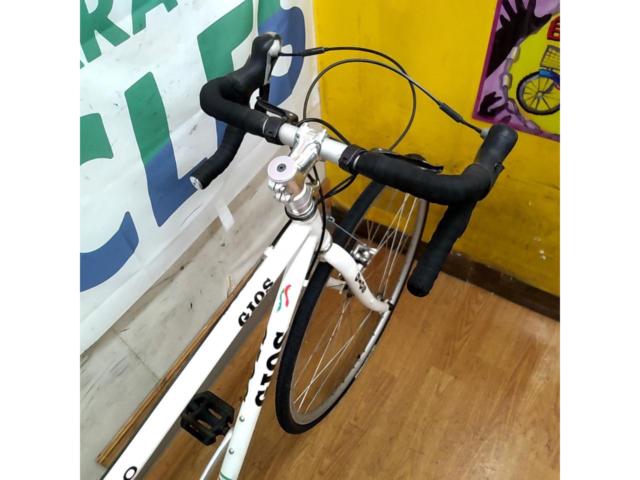 ※レストアベース 仮固定部品散見され現状走行不可 GIOS VIAGGIO 2013年頃モデル 700×28C 2×9S クロモリシクロクロスバイク ホワイト
