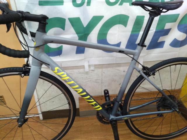 SPECIALIZED Allez ELITE 2020年頃モデル 700×25C 2×11S アルミロードバイク グレー