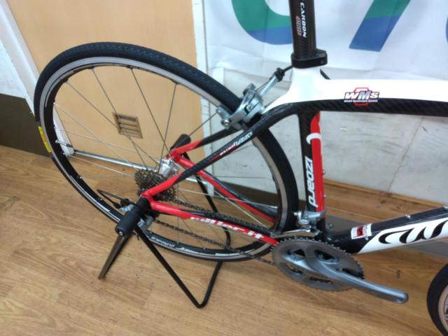 ※注意有り WILIER IZOARD 2009年頃モデル 700×23C 2×10S カーボンロードバイク ブラック/ホワイト/レッド