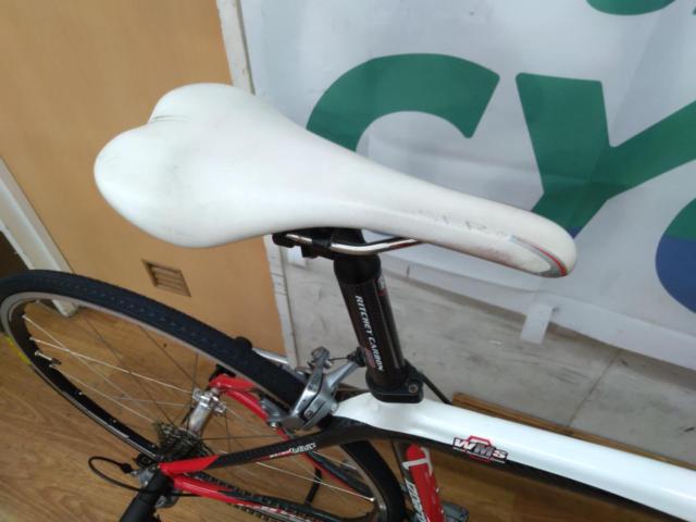 ※注意有り WILIER IZOARD 2009年頃モデル 700×23C 2×10S カーボンロードバイク ブラック/ホワイト/レッド