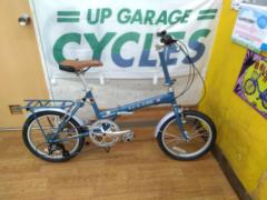 KHS cappuccino 2006年頃モデル 18インチ 外装7段変速 クロモリ折りたたみ自転車 ブルー