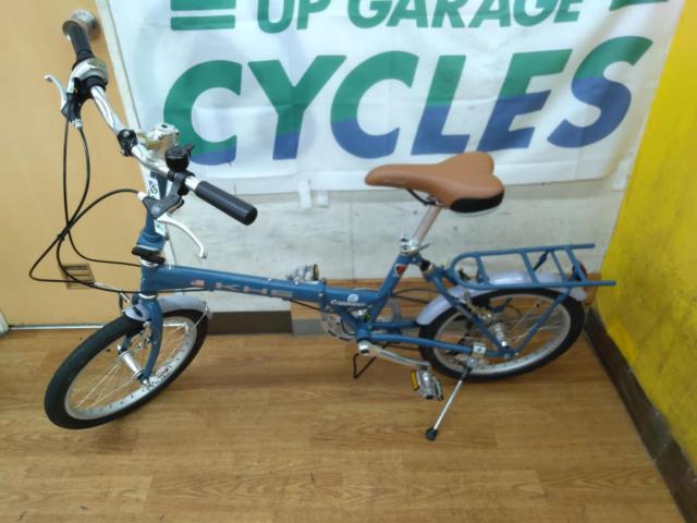 KHS cappuccino 2006年頃モデル 18インチ 外装7段変速 クロモリ折りたたみ自転車 ブルー