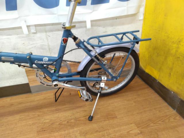 KHS cappuccino 2006年頃モデル 18インチ 外装7段変速 クロモリ折りたたみ自転車 ブルー