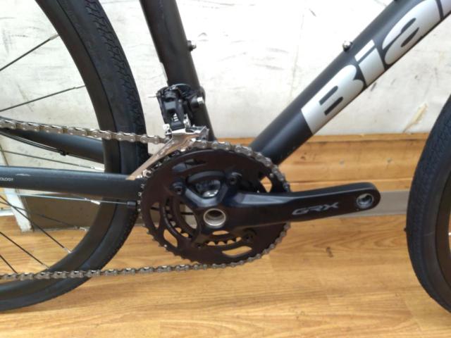 bianchi allroad via nirone7 2021年頃モデル 700×32C 2×10S アルミグラベルロードバイク ブラック
