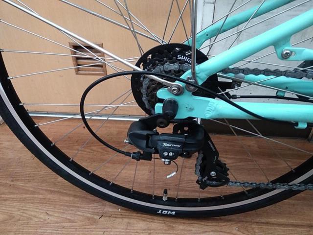 LOUIS GARNEAU MULTIWAY26 26インチ 外装7段変速 アルミクロスバイク ブルー