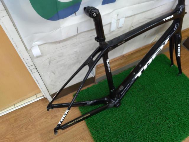 ※クラック有り TREK DOMANE6 PROJECT ONE 2013年頃モデル 700C カーボンロードバイクフレーム ブラック
