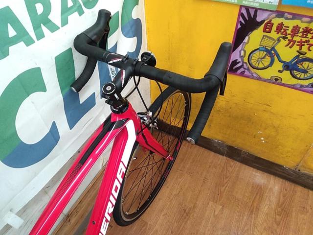 MERIDA RIDE3000 2016年頃モデル 700×25C 2×11S カーボンロードバイク レッド
