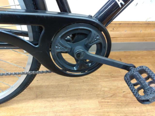 丸石サイクル APASCH LITE 27×1-3/8 外装6段変速 シティサイクル ブラック