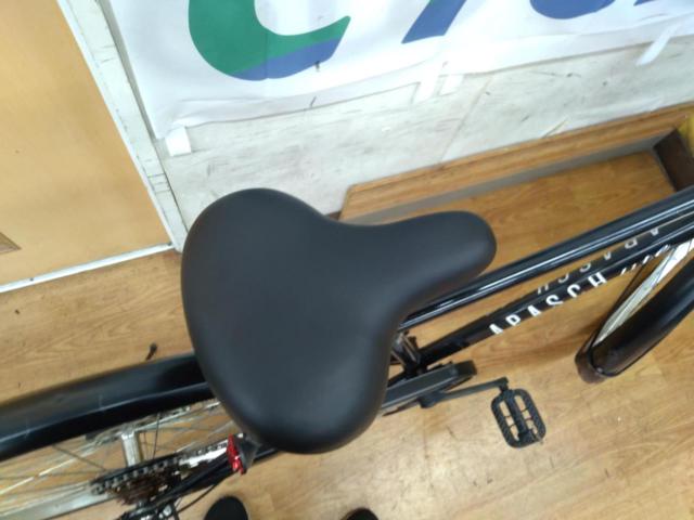 丸石サイクル APASCH LITE 27×1-3/8 外装6段変速 シティサイクル ブラック