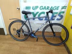 FUJI PALETTE 年式不明 SHIMANO ALTUS組み 700×32C 3×8S アルミクロスバイク グレー