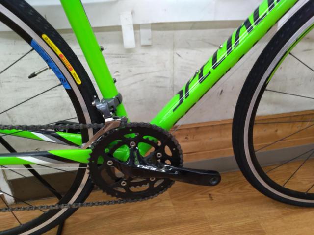 SPECIALIZED ALLEZ E5 2016年頃モデル 700×25C 2×8S アルミロードバイク グリーン