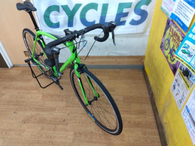 SPECIALIZED ALLEZ E5 2016年頃モデル 700×25C 2×8S アルミロードバイク グリーン