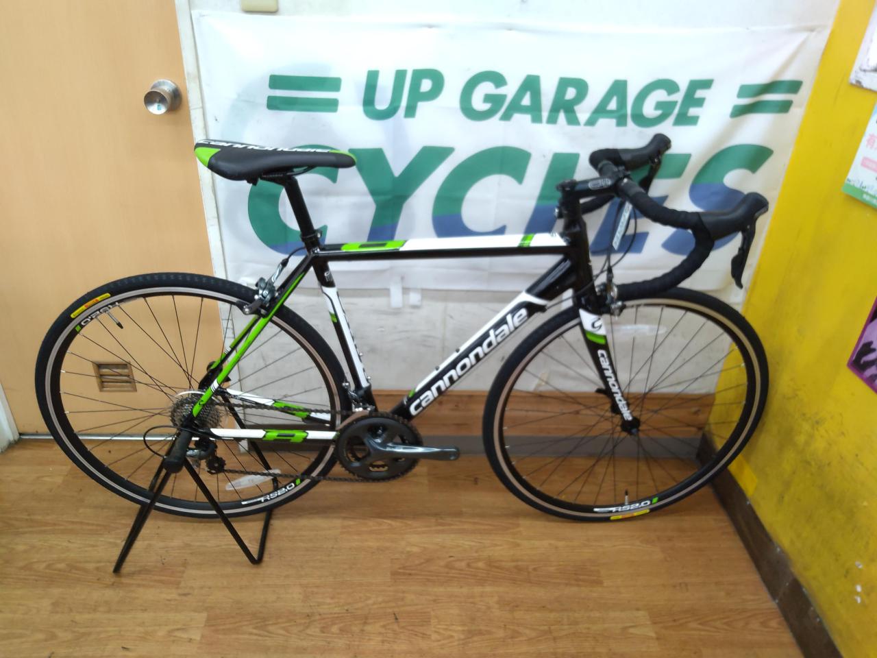 CANNONDALE CAAD8 2016年頃モデル 700x25C  2×10S アルミロードバイク ブラック