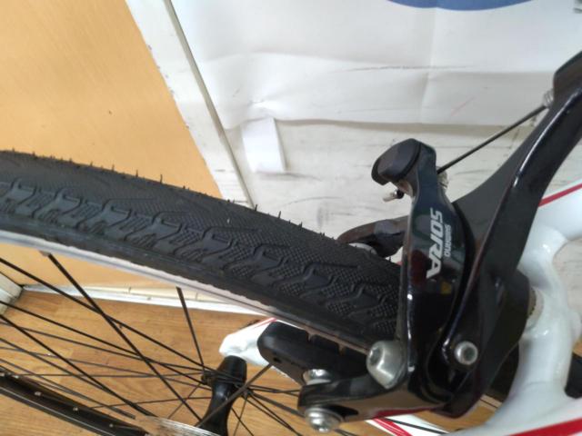 CANNONDALE CAAD8-7 SORA 2013年モデル 700×25c 2×9S アルミロードバイク ホワイト 51サイズ