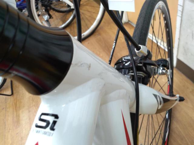 CANNONDALE CAAD8-7 SORA 2013年モデル 700×25c 2×9S アルミロードバイク ホワイト 51サイズ
