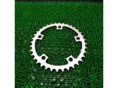 メーカー不明 36T チェーンリング シルバー
