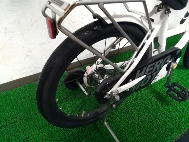 CBA KIDS POLICE 18インチ シングルギア キッズ自転車 補助輪付き ホワイト