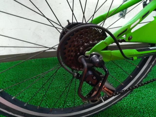 サギサカ AMERICAN EAGLE STREET CBT 24×1-3/8インチ 外装6段変速 キッズ自転車 グリーン※ライト点灯不良、変速不良