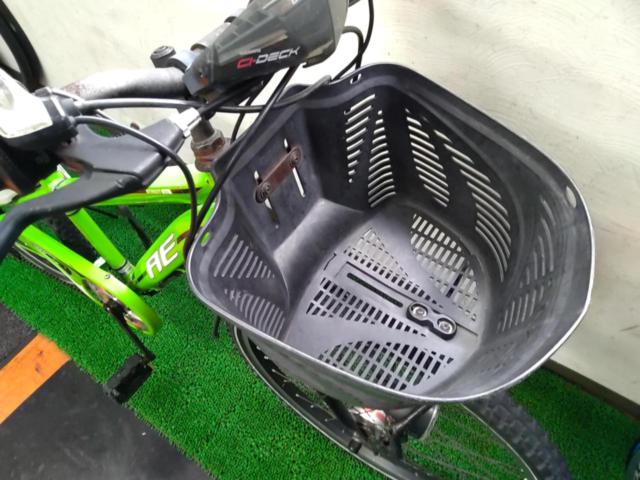 サギサカ AMERICAN EAGLE STREET CBT 24×1-3/8インチ 外装6段変速 キッズ自転車 グリーン※ライト点灯不良、変速不良