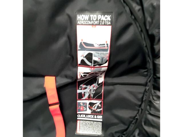SCICON AERO COMFORT 53 REVOLUTION キャリーバッグ ブラック
