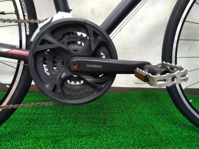 TREK FX3 2018年モデル ALIVIO組 700×32C 3×8s アルミクロスバイク ブラック サイズ:44.5 参考サイズ:165～170cm 