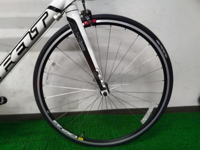 FELT F85 年式不明 105+MICROSHIFT組 700×23C 2×10s アルミロードバイク ホワイト サイズ:57 参考サイズ:175～185cm ※塗装割れ多数