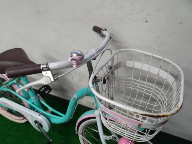 CBA CHERIR 22インチ シングルギア キッズ自転車 グリーン/ピンク