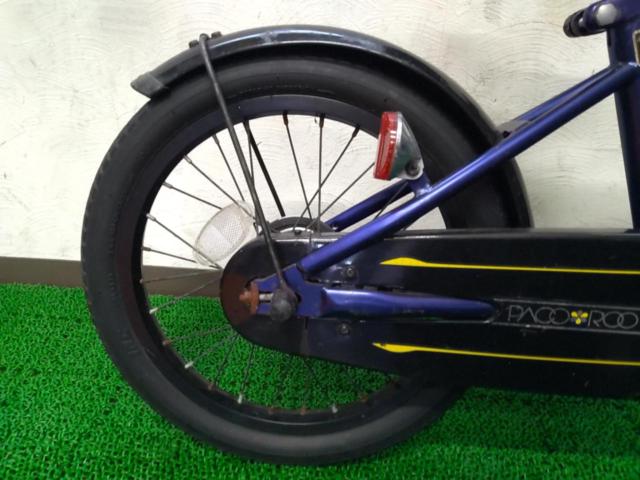 PACOROO 16インチ シングル  キッズ自転車ネイビー