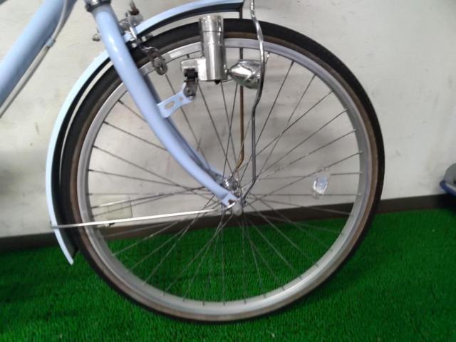 玉越工業 MAHALO Jr 24×1-3/8インチ 外装6段変速 キッズ自転車 スカイブルー ※Rフェンダー折損